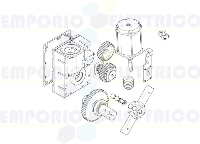 came Seite Ersatzteile für Schranken gearmotor-g4040e