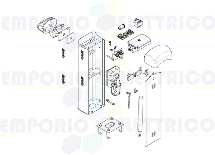 came Seite Ersatzteile für Schranken g4041z