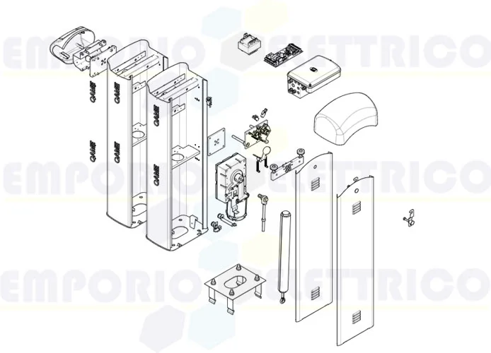 came Seite Ersatzteile für Schranken g4040z-g4040iz_v.0