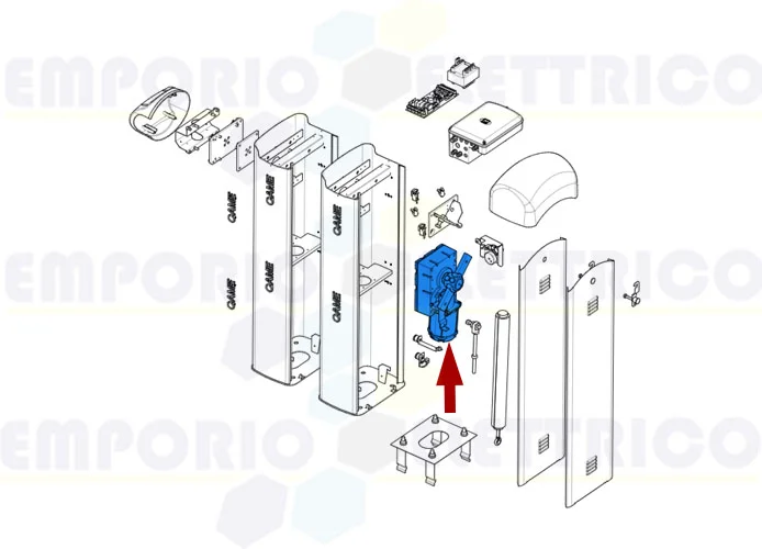 came Ersatzteil des Getriebemotors g4040z g4040iz 119rig333