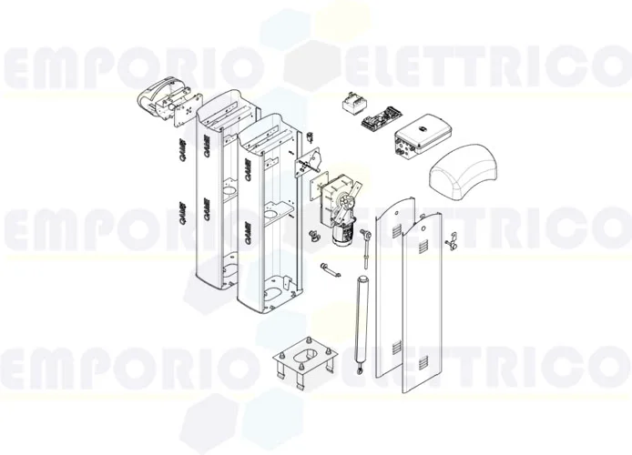 came Seite Ersatzteile für Schranken g4040e