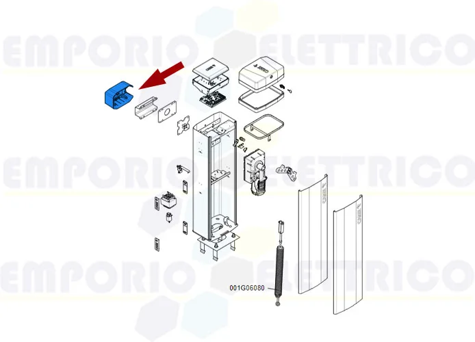 came Ersatzteil der Abdeckung für Angriff der Stange gt4-gx4 88003-0071