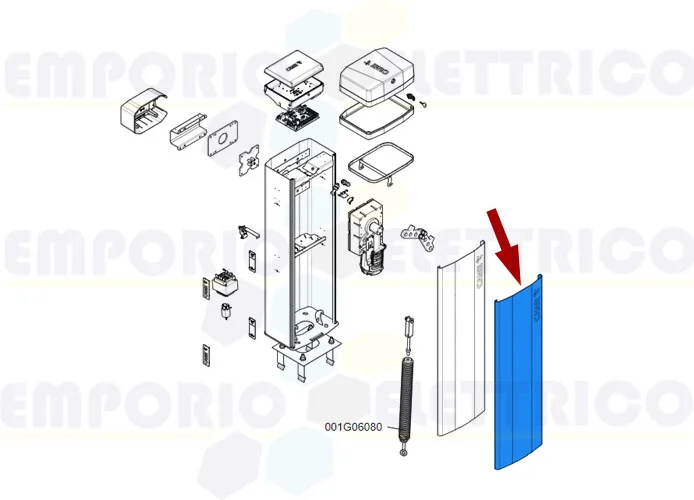 came Ersatzteil der Abdeckung der Tür gt4-gx4 88003-0079