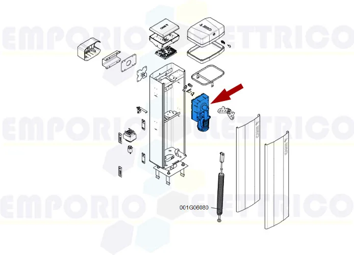 came Ersatzteil des Getriebemotors gt4 24v dc 88003-0084