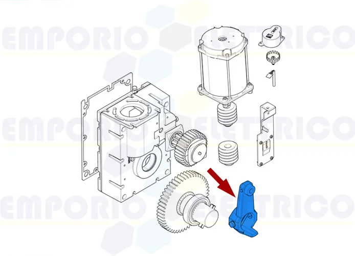 came Ersatzteil des Gleitarms gard 8 119rig158