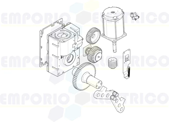 came Seite Ersatzteile für Schranken gearmotor-gt4