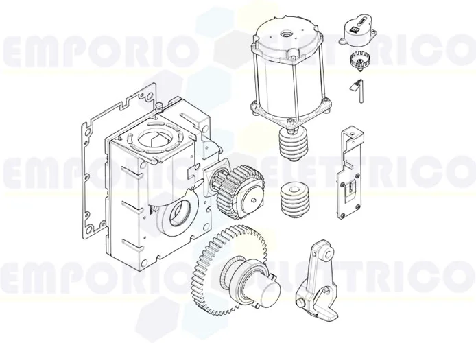 came Seite Ersatzteile für Schranken gearmotor-g2081