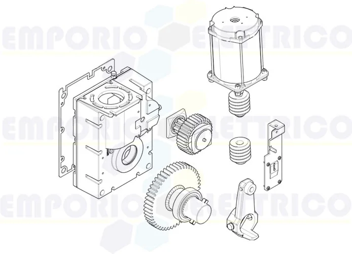 came Seite Ersatzteile für Schranken gearmotor-g2080z