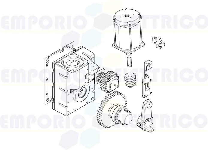 came Seite Ersatzteile für Schranken gearmotor-g2080e