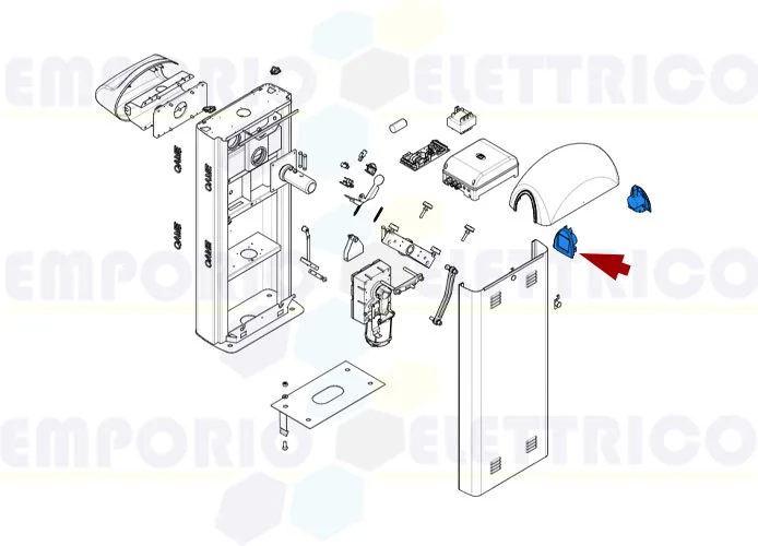 came Ersatzteil der Halterung für Zubehör gard 8 119rig136