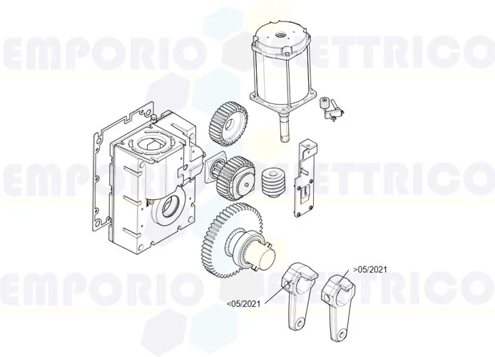 came Seite Ersatzteile für Schranken gearmotor-gt8 