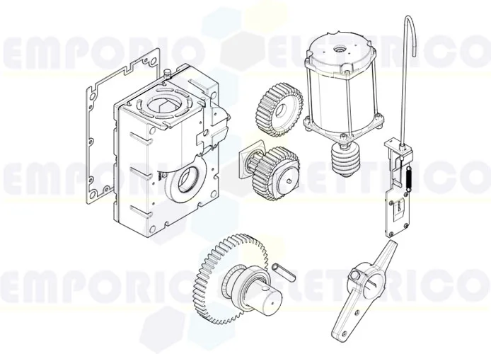 came Seite Ersatzteile für Schranken gearmotor-g12000