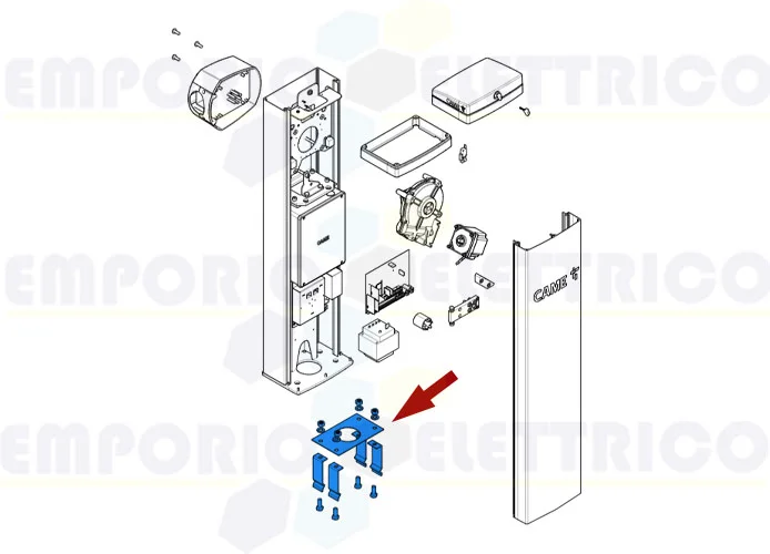 came Ersatzteil der Befestigungselemente für gpt40ags Halterung 88003-0035