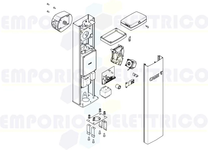 came Seite Ersatzteile für Schranken gpt40ags