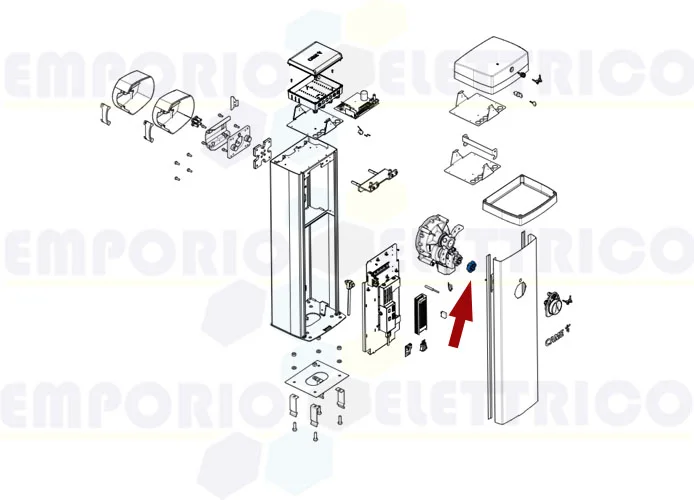 came Ersatzteil des Knopfes für Entriegelung gpx40 2pz 88003-0047