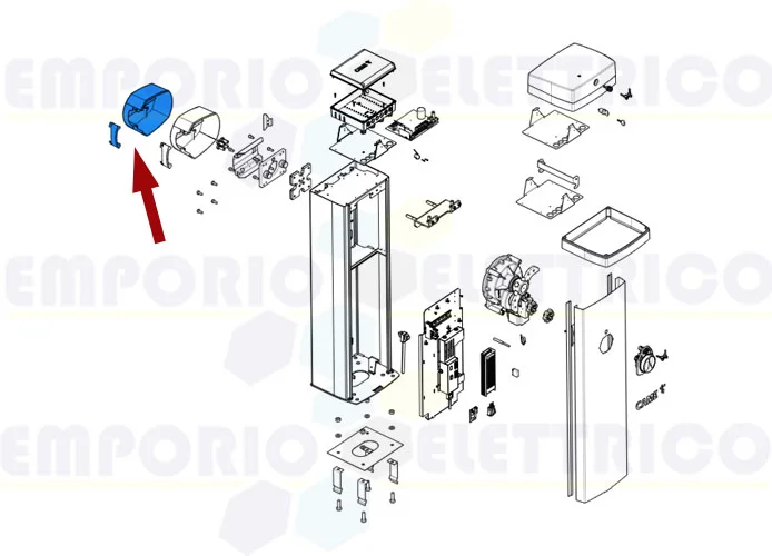 came Ersatzteil der Abdeckung für Angriff der Stange gpx40 88003-0126