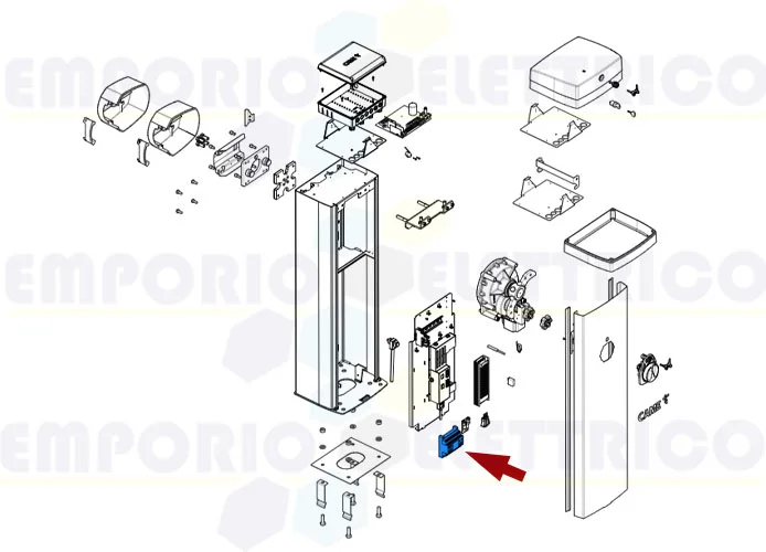 came Ersatzteil des Schnittstellenmoduls io-rs485 24v dc 88003-0065