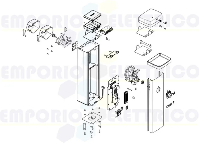 came Seite Ersatzteile für Schranken gpx40mgp