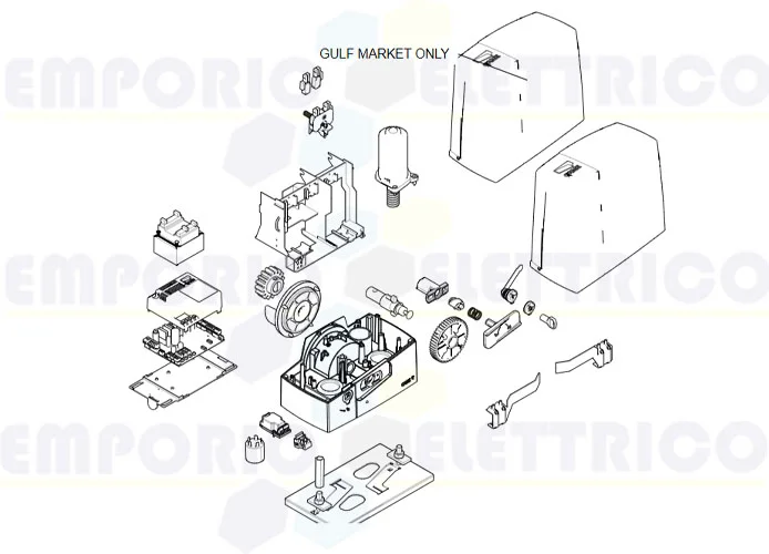 came Seite Ersatzteile des Motors bxv10agl bxv10ags bxv10als 801ms-0230