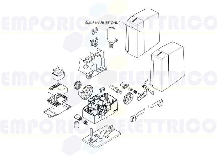 came Seite Ersatzteile des Motors bxv10alf bxv10agf 801ms-0250