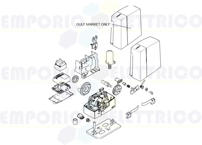 came Seite Ersatzteile des Motors bxv06alf bxv06agf 801ms-0190