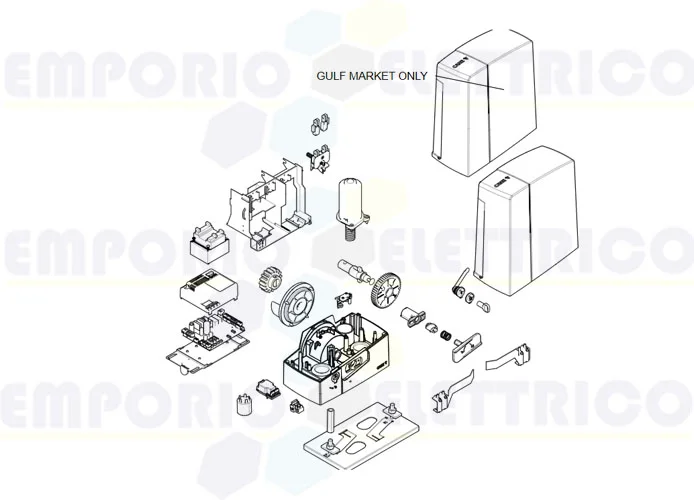 came Seite Ersatzteile des Motors bxv04alf bxv04agf