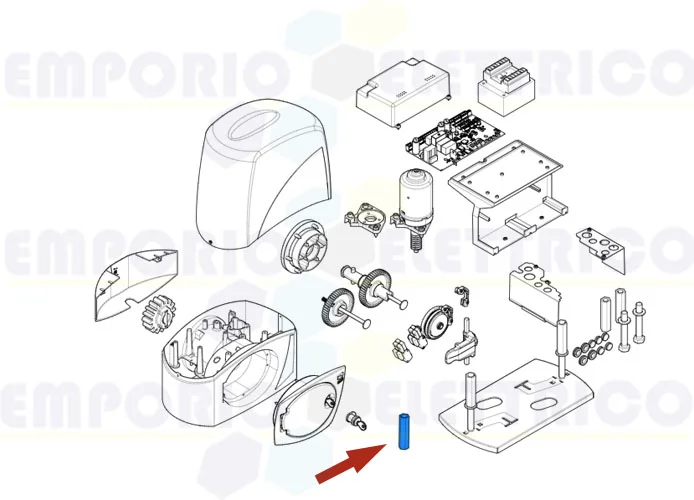 came Ersatzteil der Befestigungsmutter des Motors 70mm 10pz 88001-0273 