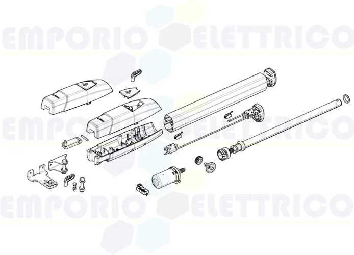 came Seite Ersatzteile des Motors ats50dgm