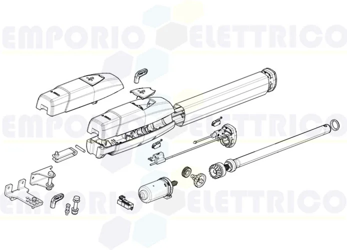 came Seite Ersatzteile des Motors ats30dgm 