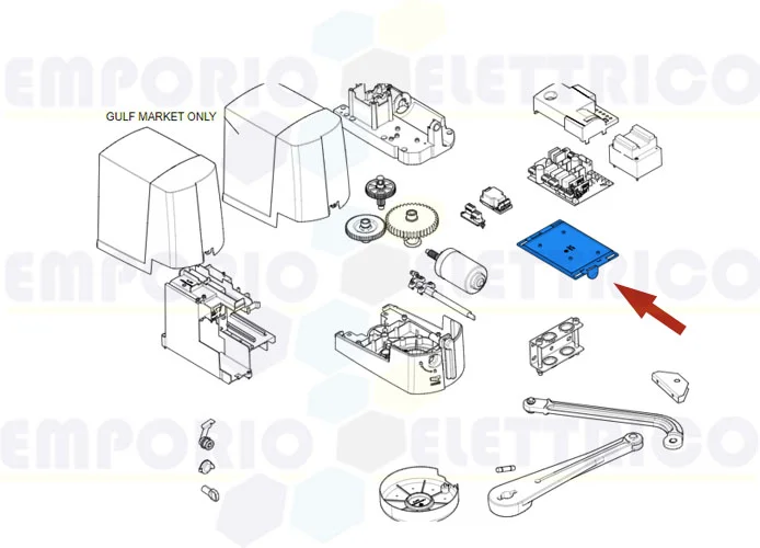 came Ersatzteil der Platinebasis ftx 88001-0263