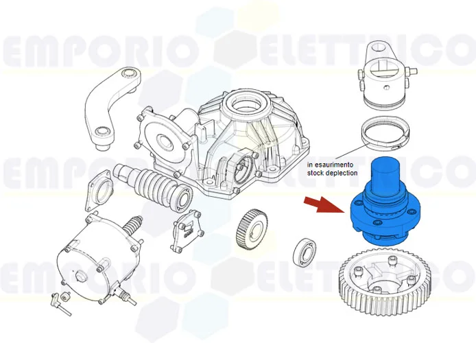 came Ersatzteil der langsamen Welle frog plus 119ria112