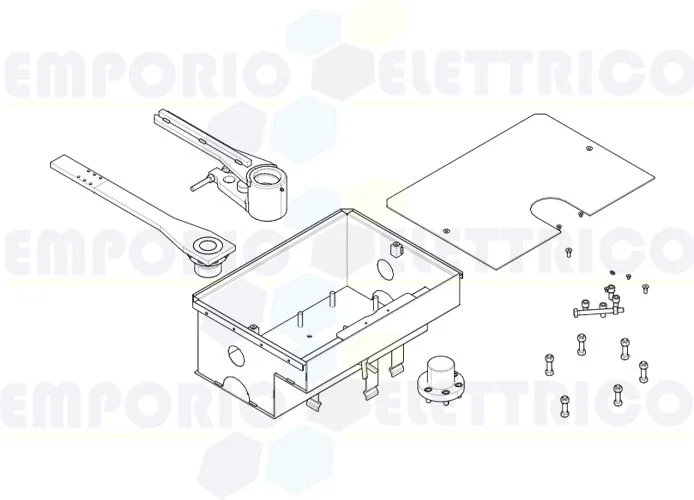 came Seite Ersatzteile des Motors frog-pc