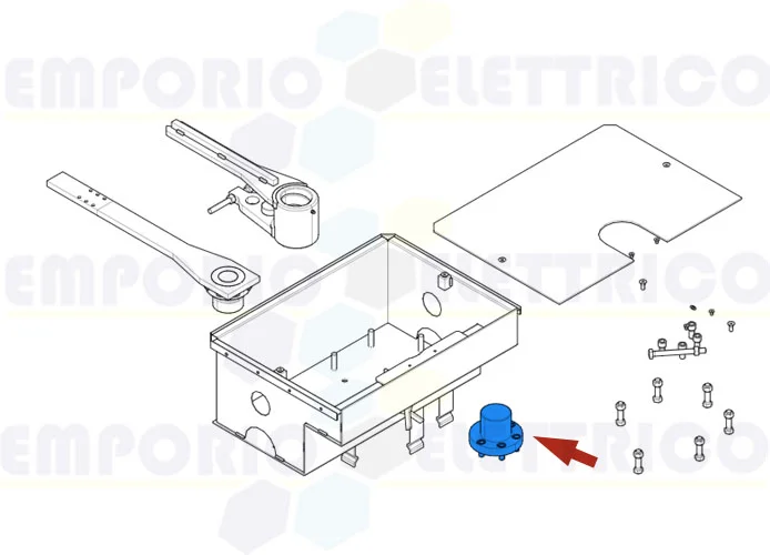 came Ersatzteil des Stifts des Kastens frog plus 119ria105