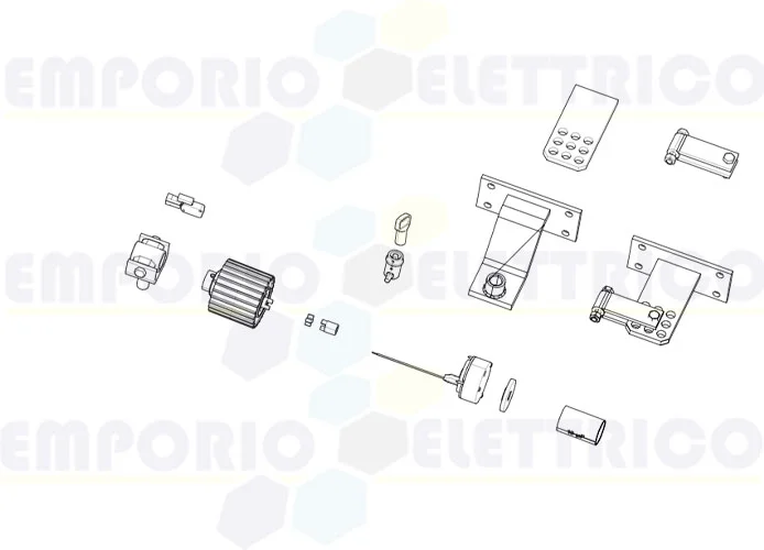 came Seite Ersatzteile des Motors a180