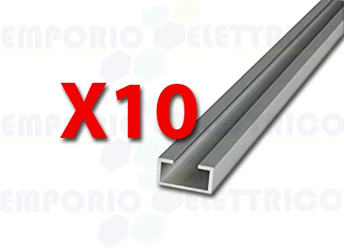faac Aluminiumprofil Kit 10 Stück d 2,5m xs55, xs85 105687