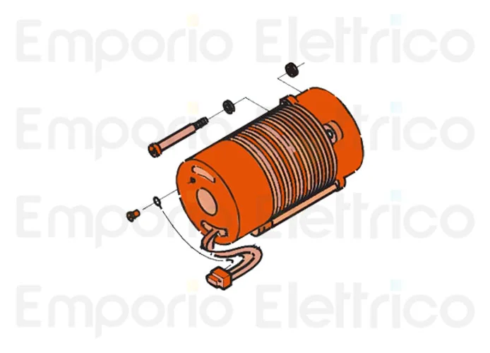 faac Ersatzteil des Motors 220v.4p.monof.c/t.120 7700055