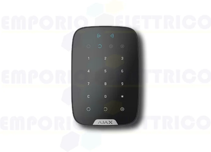 ajax kabellose Touch-Tastatur, schwarz keypad plus 38252