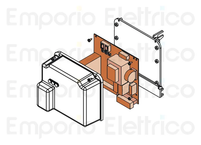 faac Ersatzteil der elektronischen Platine 724d/sprint 03 63000145