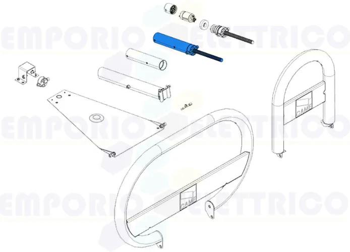 came Ersatzteil des Getriebemotors unipark 119riu010