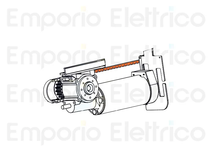 faac Ersatzteil des Zahnriemens 8m 15mm 30mt-Packung 105167