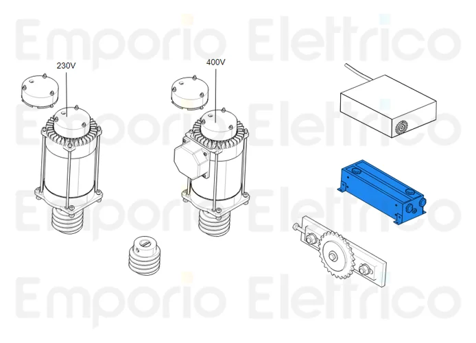 came original Ersatzteil der mechanischen Endschaltergruppe c-by 119ric047