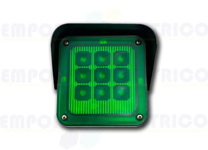 vds Ampel 1 LED, grün 12/24v sem-1 550/3050